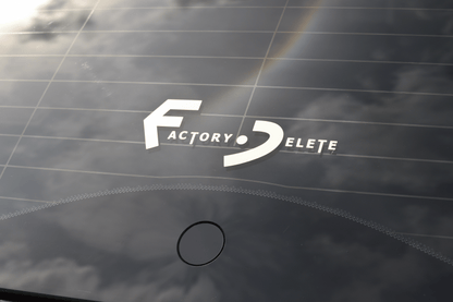 Factory Delete Transfer Sticker